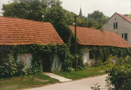 Domy drewniano - murowane przy obecnej ul. Staropolskiej