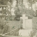 Cmentarz w Chrobrzu początek lat 50 - tych.