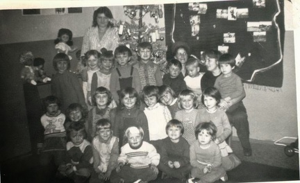 Przedszkolaki z Chrobrza,1977 r.
