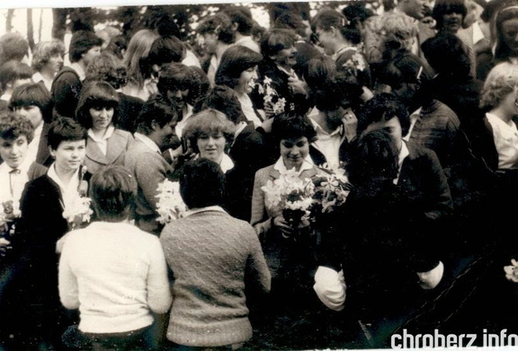 1981r.,tuż przed rozpoczęciem egzaminu maturalnego