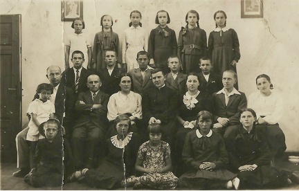 Szkoła Podstawowa w Chrobrzu, rok około 1935.