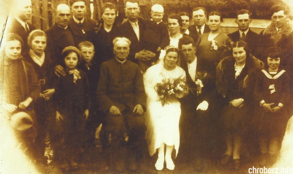 Ślub Zofii Chacaga i Władysława Studniarza