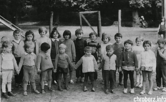 Przedszkolaki z Chrobrza rok 1972.