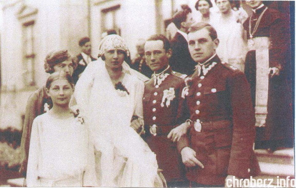 Ślub Marii Wielopolskiej z Chrobrza z Władysławem Tarnowskim 