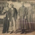 Moi prapradziadkowie-Jan dobaj i Marianna dobaj z domu baranska Tutaj również oni z synem.stoi od lewej