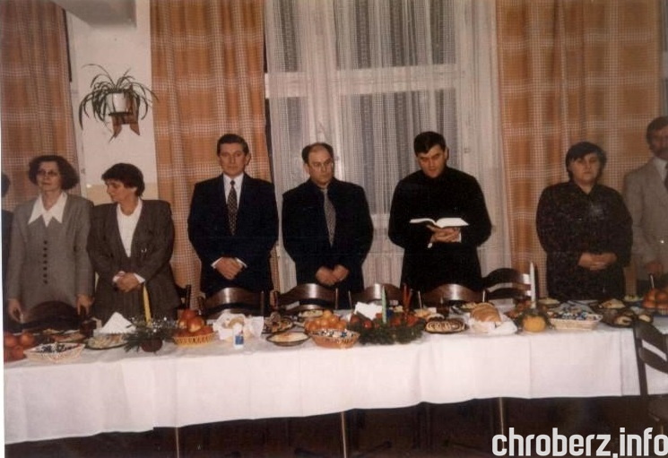1997- Wigilia w internacie ZSR Chroberz