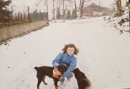 Zima w Chrobrzu - lata 90-te