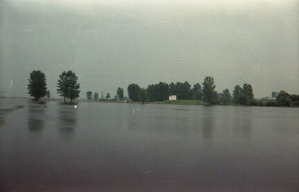 Powódź w Chrobrzu - lipiec 1997 r. 